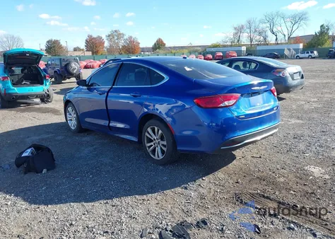 2015 Chrysler 200 Limited from USA, damaged, VIN 1C3CCCAB1FN632690
